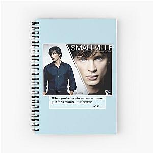 Tom Welling Smallville Quote Spiral Notebook