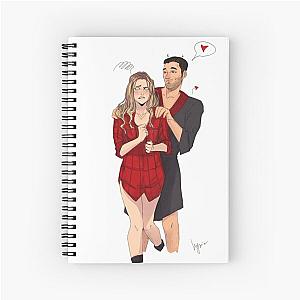 Lucifer and Chloe  Spiral Notebook