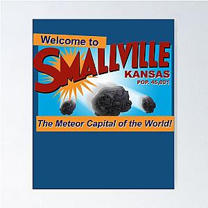 Smallville TShirtThe Meteor Capital of the World   Poster