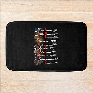 Smallville Cast Signed Gift Fan Tom Welling Kristin Kreuk Allison Mack Gift Tee For Bath Mat