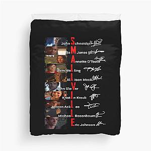 Smallville Cast Signed Gift Fan Tom Welling Kristin Kreuk Allison Mack Gift Tee For Duvet Cover