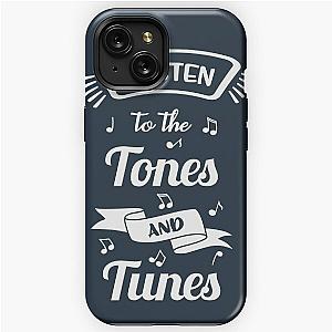 Tones and Tunes For Music Yoga Lover iPhone Tough Case