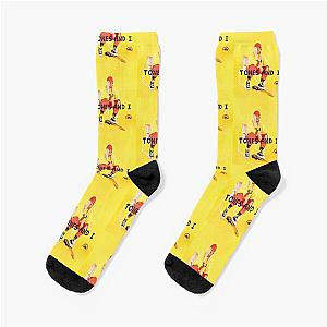 2021 kuning tones kumambang sungai Socks