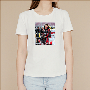 Model With Racing Grit Toni Breidinger T-Shirts