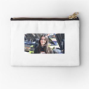 Fastest Woman On The Track Toni Breidinger Zipper Pouches