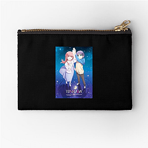 Serene Romantic Vibes Tonikawa Over The Moon For You Zipper Pouches