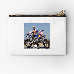 Tony Cairoli My Favorite Motocrosser Tony Cairoli Zipper Pouches