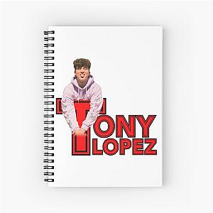 Tony Lopez Spiral Notebook