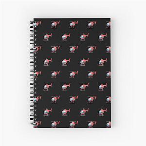 Tony Lopez Helicopter - Tiktok Lopez brothers Spiral Notebook