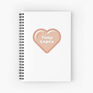 Heart Tony Lopez Sticker Notebook