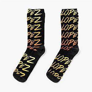 Tony Lopez Logo name Tiktok Lopez Socks