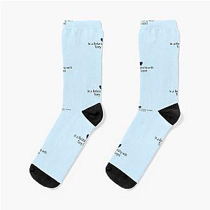 In a relationship with Tony Lopez Socks