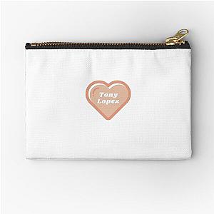 Heart Tony Lopez Sticker Pouch Zipper