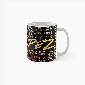Tony Lopez Logo pattern Rainbow TikTok Lopez Brothers Hype House Classic Mug