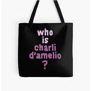 Charli D'Amelio Tony Lopez All Over Print Tote Bag