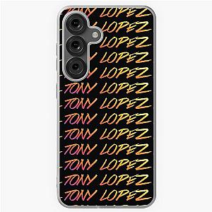 Tony Lopez Logo single Rainbow Name Lopez Brothers Samsung Galaxy Soft Case