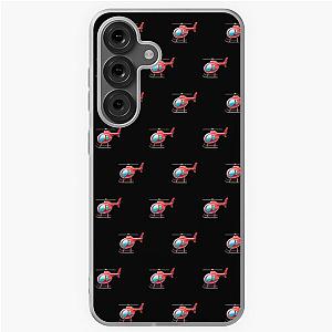 Tony Lopez Helicopter pattern Samsung Galaxy Soft Case
