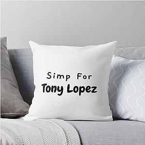 Simp for Tony Lopez Throw Pillow
