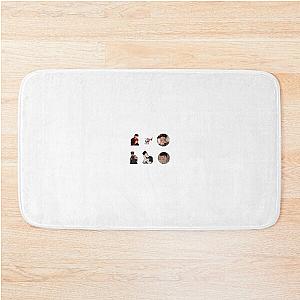 Tony Lopez sticker pack Bath Mat