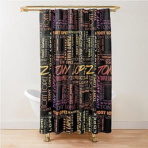 Tony Lopez Lopez Brothers Hype House Shower Curtain