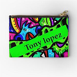 tony lopez Zipper Pouch