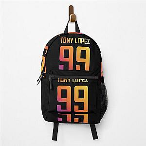 Tony Lopez Logo name and birth year number (rainbow) - Tiktok Lopez brothers Backpack