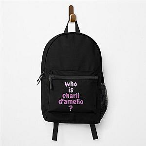 Charli damelio tony lopez Backpack