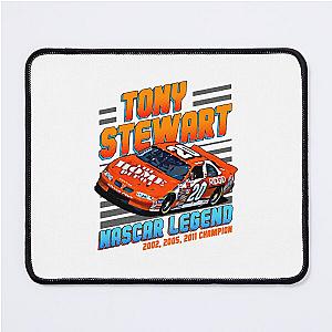 Tony Stewart NASCAR Champion 2002 2011 Mouse Pad