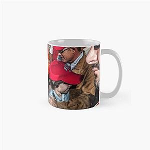 Tony Stewart signing kids shirts classic mug