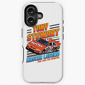 Tony Stewart NASCAR Champion 2002 2011 iPhone Tough Case