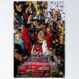 Tony Stewart 3 time champion Poster
