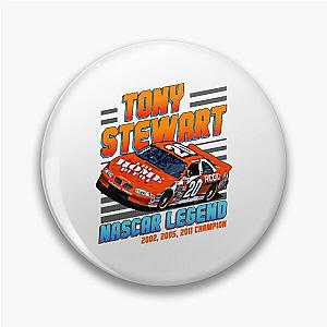 Tony Stewart NASCAR Champion 2002 2011 Pin