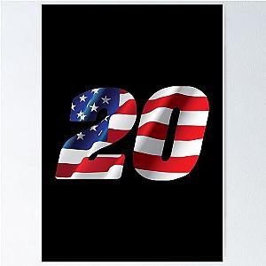 Tony Stewart USA Poster