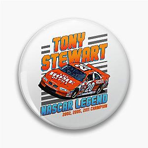 Tony Stewart NASCAR Champion 2002 2005 2011 Pin