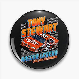 Tony Stewart NASCAR Champion 2002 2011 Pin