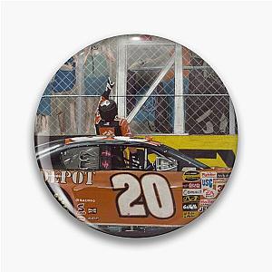 Tony Stewart Climbs for the Checkered Flag