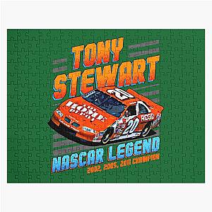 Tony Stewart NASCAR Champion 2002 2011 Jigsaw Puzzle