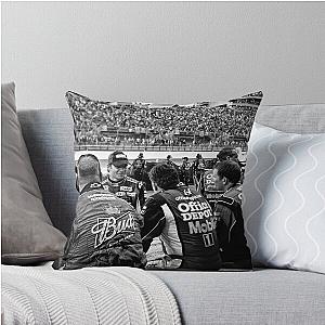 Jeff Gordon Tony Stewart Throw Pillow