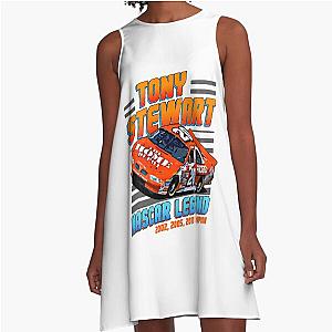 Tony Stewart NASCAR Champion 2002 2011 A-Line Dress