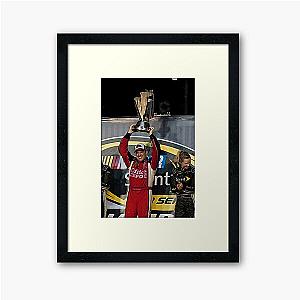 Tony Stewart wins the Framed Art Print