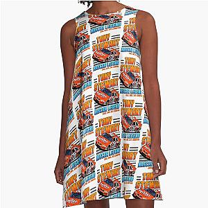 Tony Stewart NASCAR Champion 2002 2005 2011 A-Line Dress