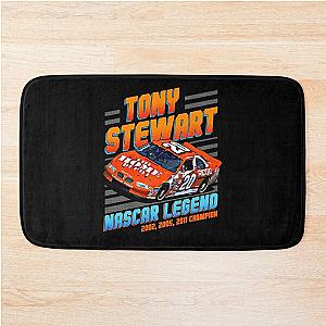 Tony Stewart Nascar Champion 2002 2011 Bath Mat