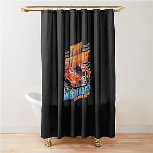 Tony Stewart NASCAR Champion 2002 2005 2011 Shower Curtain