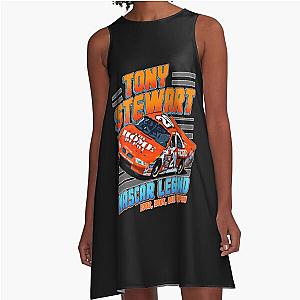 Tony Stewart NASCAR Champion 2002 2011 A-Line Dress