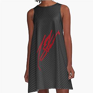 Tony Stewart Carbon Fiber A-Line Dress