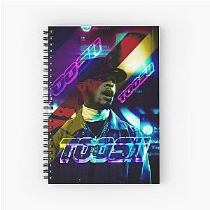 Red Light Lightweight Hoodie Spiral Notebook