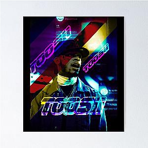 Red Light Toosi Lightweight Hoodie Poster