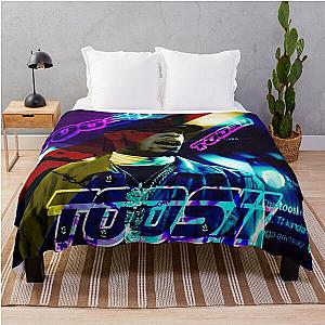 Blue Light Throw Blanket