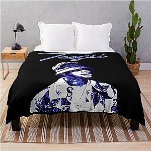 American Rapper Toosi Throw Blanket