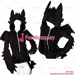 Toothless How To Train Your Dragon Night Fury Jacket Cosplay Costume